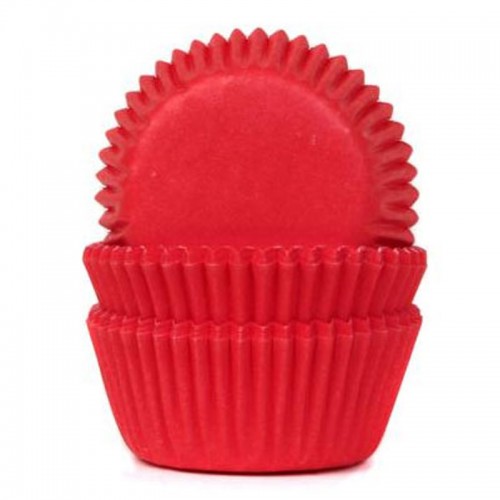 Formas Mini Cupcakes Vermelho